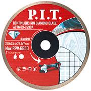 Диск алмазный отрезной сплошной P.I.T. ACTW03-C230A