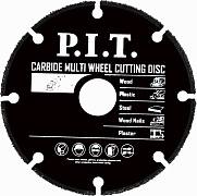 Диск карбидный отрезной сегментированный универсальный P.I.T. ACTW07-0125