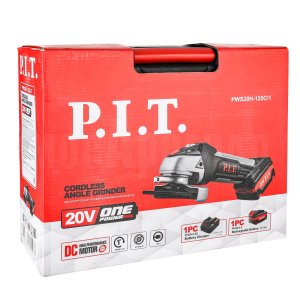 Шлифмашина угловая аккумуляторная P.I.T. PWS20H-125C/1