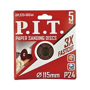 Круг шлифовальный фибровый P.I.T. APLS20-0024A
