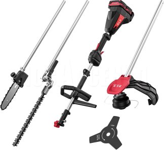 Триммер, кусторез, высоторез аккумуляторный бесщёточный P.I.T. PTR20H-380C/2