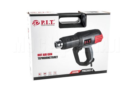 Фен строительный сетевой P.I.T. PHG2001-C