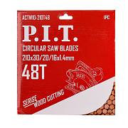 Диск пильный по дереву P.I.T. ACTW10-210T48