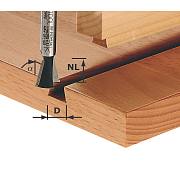 Фреза "ласточкин хвост" Festool HW S8 D14,3/13,5/15°