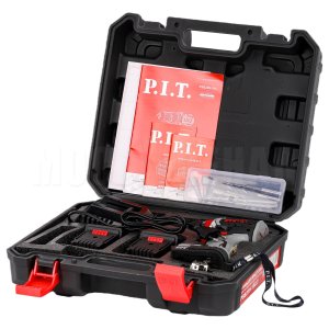 Дрель ударная аккумуляторная бесщёточная P.I.T. PSB20H-10C/2