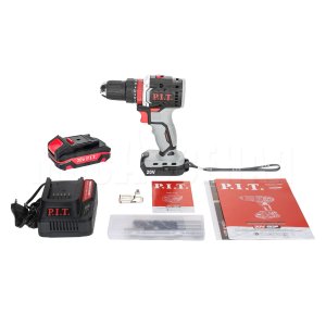 Дрель ударная аккумуляторная бесщёточная P.I.T. PSB20H-10C/1 X-DRIVER