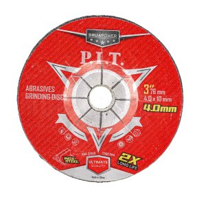 Шлифмашина угловая аккумуляторная P.I.T. PWS12K-76A (1 АКБ, провод зарядки)