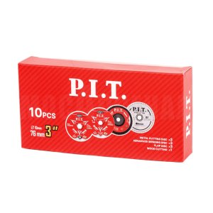 Шлифмашина угловая аккумуляторная P.I.T. PWS12K-76A (2 АКБ, провод зарядки)