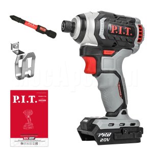 Винтоверт ударный аккумуляторный бесщёточный P.I.T. PSD20H-170A СОЛО