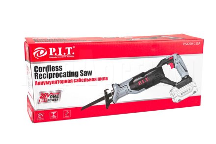 Пила сабельная аккумуляторная P.I.T. PSA20H-115A СОЛО