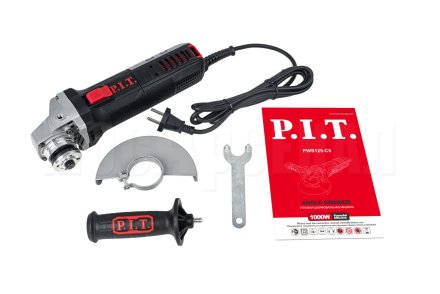Шлифмашина угловая сетевая P.I.T. PWS125-C5