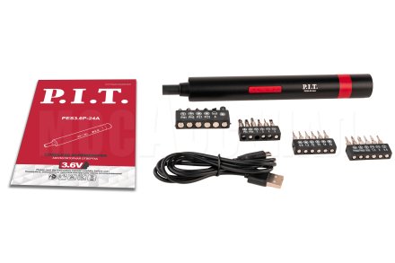 Отвертка аккумуляторная P.I.T. PES3.6P-24A