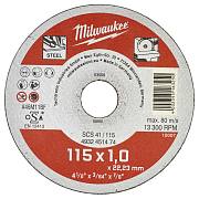 Отрезной диск SCS41/115X1 - Milwaukee