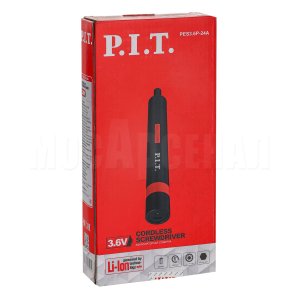 Отвертка аккумуляторная P.I.T. PES3.6P-24A