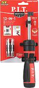 Набор бит с рукояткой P.I.T. ADVANCE HSDR04-0012B
