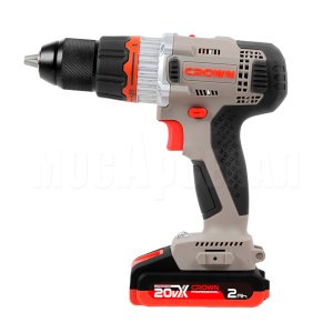 Аккумуляторный шуруповерт CROWN CT21076HMX-2 BMC