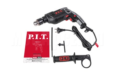 Дрель ударная сетевая P.I.T. PSB13-C7